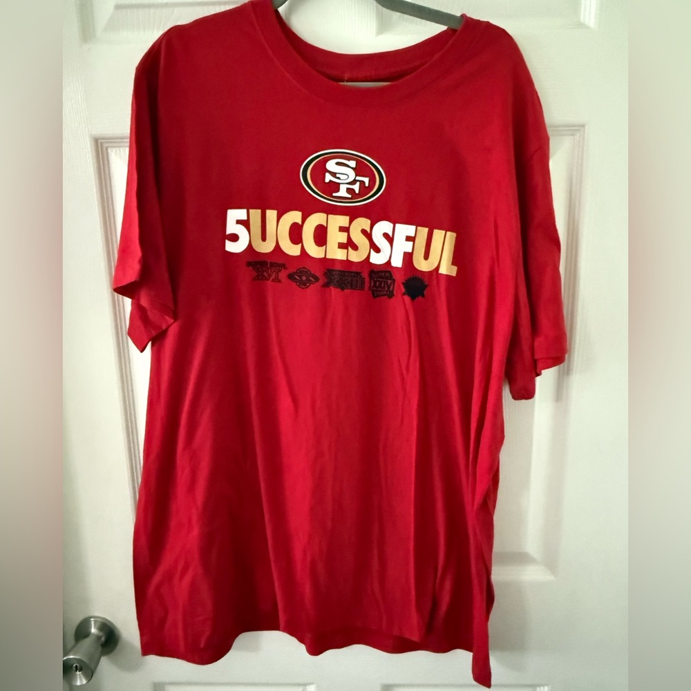 Nike Red San Francisco 49ers Men's Tee